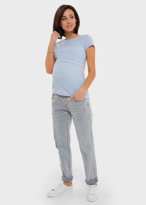 Джинсы "Стайл 063" для беременных